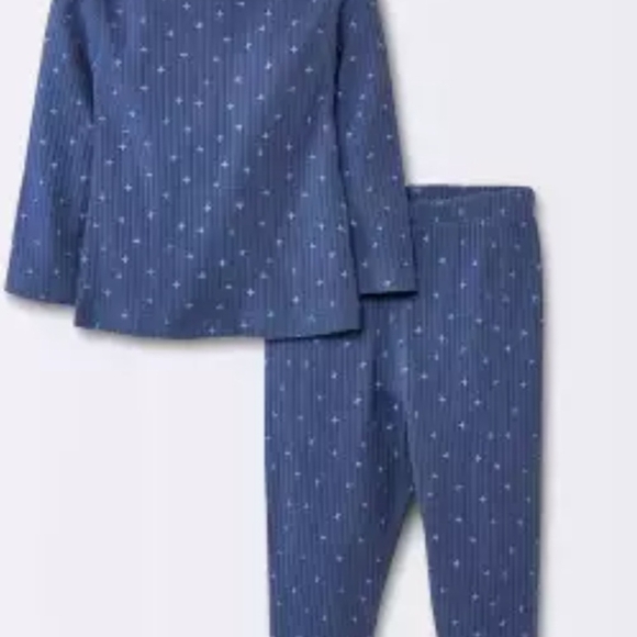 Cloud Island Blue Pajama Set Soft Cozy Sleepwear - Picture 1 of 1